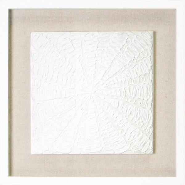 MS222 Wall Décor objet d art box framed paper design with glass